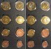 Europroben VATICAN - SPECIMEN Euro Pattern Proof Set 2011 BENEDICT XVI -