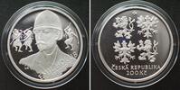 Tschechische Republik Kronen CZECH REPUBLIC. 200 Korun 2002, EMIL HOLUB, silver Proof -