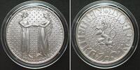 Tschechische Republik Kronen CZECH REP. 200 Korun 2010 Marriage of John & Elizabeth of Bohemia, silver BU -
