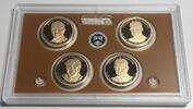 Vereinigte Staaten von Amerika US 2015 Set Proof Presidential Dollars, 4 x 1 $ -