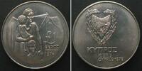 Zypern CYPRUS 1 Pound 1976 REFUGEES Cu-Ni -