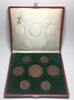 Deutschland - Weimarer Republik Germany WEIMAR REP. Patterns 1920, Complete Set, 7 pcs. NOTGELD porcelain, RRR! -