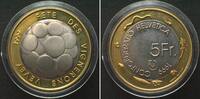Schweiz SWITZERLAND - ESSAI 5 Francs 1999 FETE DES VIGNERONS bi-metallic UNC -