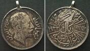 Irak IRAQ Riyal (200 Fils) 1932 FAISAL I silver XF! -