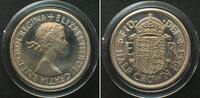 England 1953 GREAT BRITAIN Half Crown 1953 ELIZABETH II Cameo Proof from... 89,99 EUR64,99 EUR  Excl. 15,00 EUR Verzending