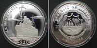 Liberia LIBERIA 20 Dollars 2000 Ship R.M.S. MAURETANIA silver Proof -