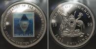 Uganda UGANDA 1000 Shillings 1999 ORBITER Cu-Ni colored -