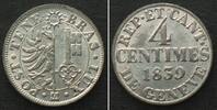 Schweiz - Genf Swiss GENEVA 4 Centimes 1839 billon UNC!!! -