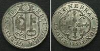 Schweiz - Genf Swiss GENEVA 3 Sols 1791 billon BU!!! -