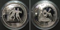 Uganda UGANDA - PATTERN 1000 Shillings 1993, SOCCER WORLD CUP, Cu-Ni Proof -