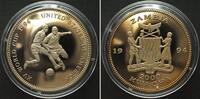 Sambia ZAMBIA 2000 Kwacha 1994 WORLD CUP SOCCER, Cu-Ni Proof -