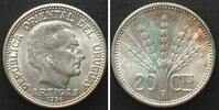 Uruguay URUGUAY 20 Centesimos 1954 silver UNC!!! -