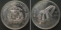 Dominikanische Republik DOMINICAN REPUBLIC. 1/2 Peso 1990, Beacon at Colon, NATIONAL CULTURE -