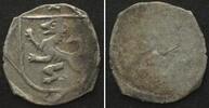 Passau, Bistum PASSAU Bishopric. Uniface Pfennig ND, ERNST of BAVARIA 1517-40, silver AU! -
