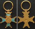 Panama - Orden & Abzeichen PANAMA. Miniature of the Cross COLON FIRE DEPARTMENT, about 1960, enamel, RRR! -