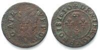 Frankreich - Dombes France DOMBES Denier Tournois 1650 GASTON d'ORLEANS copper VF+ -