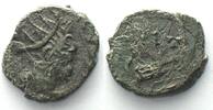 Roman Imperial VICTORINUS. 268-270 AE Antoninianus, barbarous radiate 270-274 AD, rare type! -