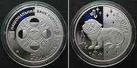 Ukraine UKRAINE. 5 Hryven 2008, Lunar LEO, silver, Proof -