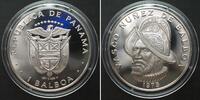 Panama PANAMA. Balboa 1975 silver Proof -