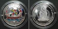 Sahara SAHARAWI ARAB D.R. 1000 Pesetas 1997 Nordic Dromon HISTORIC SHIPS silver COLORED -
