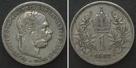 Haus Habsburg AUSTRIA. 1 Corona 1902, FRANZ JOSEPH I, silver VF+ -
