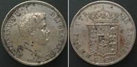 Italien - Sizilien Italian States NAPLES. 120 Grana 1842, FERDINAND II, silver XF -