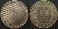 Portugal PORTUGAL 250 Escudos 1984 F.A.O. FISHERIES CONFERENCE Cu-Ni SCARCE! -