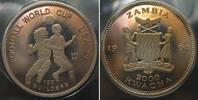 Sambia / Suriname MULE - ZAMBIA / SURINAME 2000 Kwacha / 100 Guilders 1994 Cu-Ni RARE! -