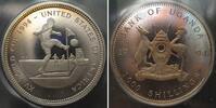 Uganda UGANDA - PATTERN 1000 Shillings 1994 SOCCER WORLD CUP Cu-Ni SCARCE! -