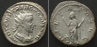 Roman Imperial TREBONIANUS GALLUS (251-253) AR Antoninianus PIETAS AVGG, AU! -