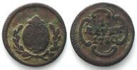 Schweiz - Schwyz Swiss SCHWYZ Rappen 1780 copper VF -