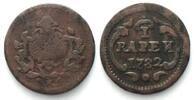 Schweiz - Schwyz Swiss SCHWYZ Rappen 1782 copper VF -