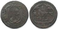 Schweiz - Schwyz Swiss SCHWYZ Rappen 1812 copper VF -