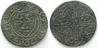 Frankreich - Jetons FRANCE Counter ca. 1400 AVE MARIA GRACIA brass 29mm, VF -