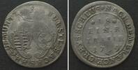 Henneberg HENNEBERG-ILMENAU 1/18 Thaler 1719 ERNST FRIEDRICH I silver RARE! VF -