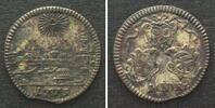 Nürnberg Germany NUREMBERG Kreuzer 1773 CITY VIEW silver XF! -