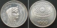 Italien ITALY 1000 Lire 1970, 100TH ANN. ROME AS CAPITAL, silver PROOF -