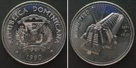 Dominikanische Republik DOMINICAN REPUBLIC. 1/2 Peso 1990, Beacon at Colon, NATIONAL CULTURE -