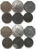 Deutschland - Notmünzen GERMAN NOTGELD. 6 coins, C & D -