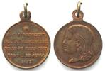 Frankreich - Medaillen NAPOLEON II. Death of Duke of Reichstadt 1832, brass, 14mm, UNC! -