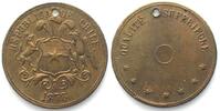 Chile 1878 CHILE - PATTERN 10 Pesos 1878 brass RRR! f.vz 449,99 EUR249,99 EUR  plus 15,00 EUR verzending