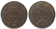 Portugal PORTUGAL. 10 Reis 1765, Jose I, copper, XF -
