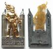 Schweiz - Medaillen LUZERN 1939 SWISS SHOOTING FESTIVAL Medal bronze silvered / gilt 61x31mm -
