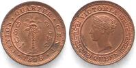 Ceylon CEYLON 1/4 Cent 1898 VICTORIA copper BU! -