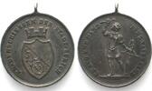 Schweiz - Schützenmedaillen ZURICH Shooting medal ND (after 1852) silver 30mm ORIGINAL MOUNTING! -