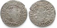 Öttingen OETTINGEN Batzen 1522 WOLFGANG, MARTIN & LUDWIG silver SCARCE! -
