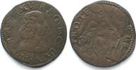 Italien Italy MODENA Giorgino ND FRANCESCO I d'ESTE 1629-1658 billon VF -