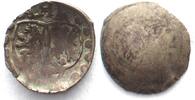 Salm-Dhaun Hohlpfennig Germany SALM-DHAUN Pfennig ADOLF HEINRICH 1561-1606 silver XF! -