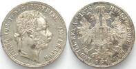 Haus Habsburg AUSTRIA 1 Florin 1878 FRANZ JOSEPH I silver UNC-! -