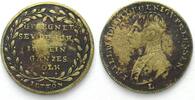 Nürnberger Rechenpfennige FRIEDR. WILHELM III / GESEGNET SEY DURCH Counter by LAUER c.1810 brass -